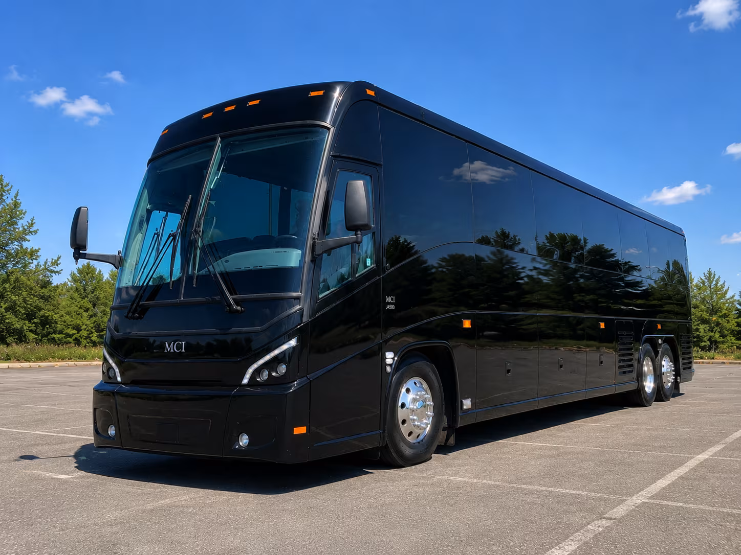 56 passenger charter bus