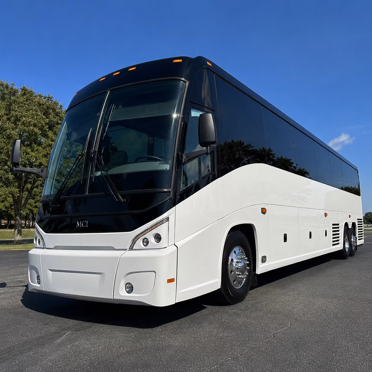 charter bus shuttle service for boeing and aerospace campuses near huntington beach
