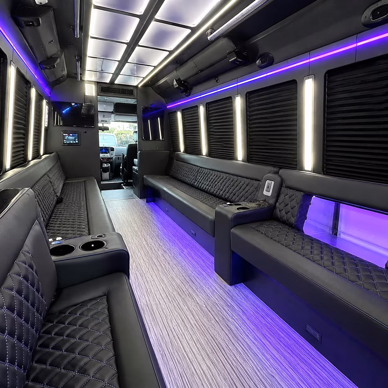 huntington beach holiday party bus rental