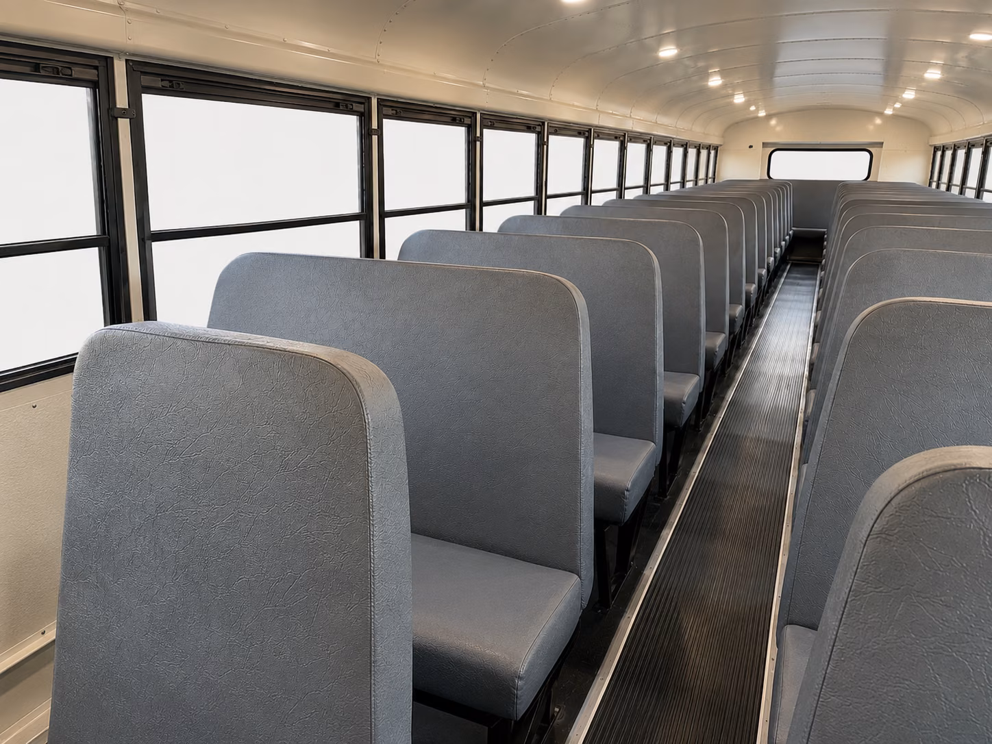 huntington beach school bus inside